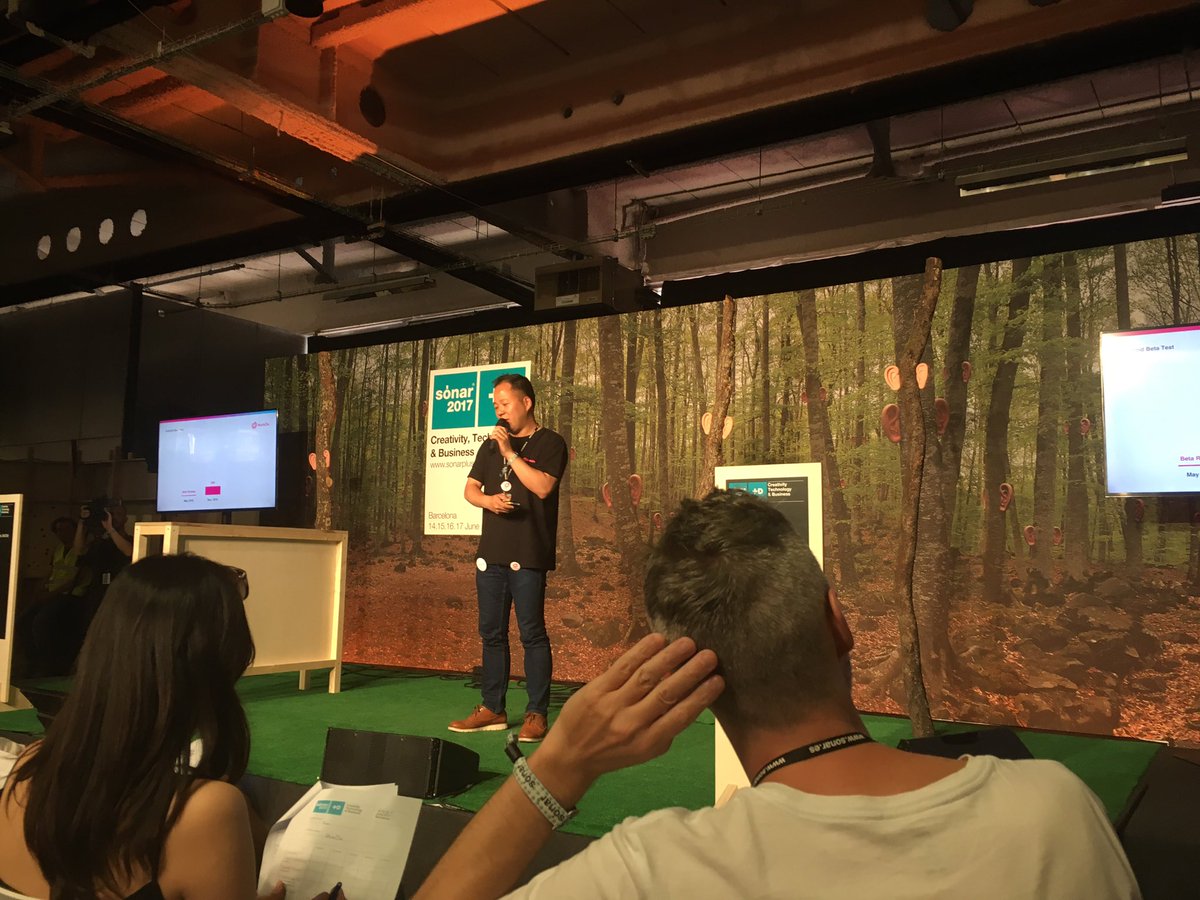 jalonsoalonso's tweet image. An awesome, fast and easy music creation App: @HumOnApp. From the Startup Competition at @sonarplusd