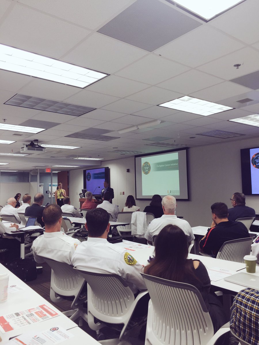 WalterIAFF's tweet photo. Thank you to the Univ Miami Cancer Center for hosting the FF Cancer Initiative update...great info @IAFFNewsDesk @iaffwfi @IAFF12thDVP https://t.co/ynlrsXXi0o