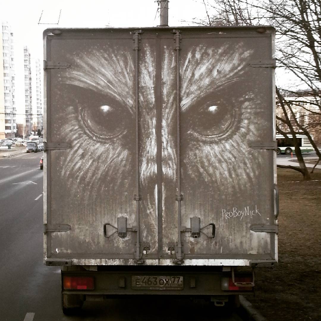 La prima Street Art su mezzi meccanici... il camion trasformato in un'opera d'arte!🚚🎨 Scopri di più 👉bit.ly/2ta4qbi