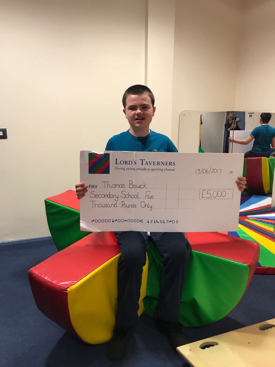 NETaverners's tweet photo. We visited Thomas Berwick School today to officially hand them a £5,000 cheque for new sensory equipment &amp; loved every minute! https://t.co/BdlclcwQe8