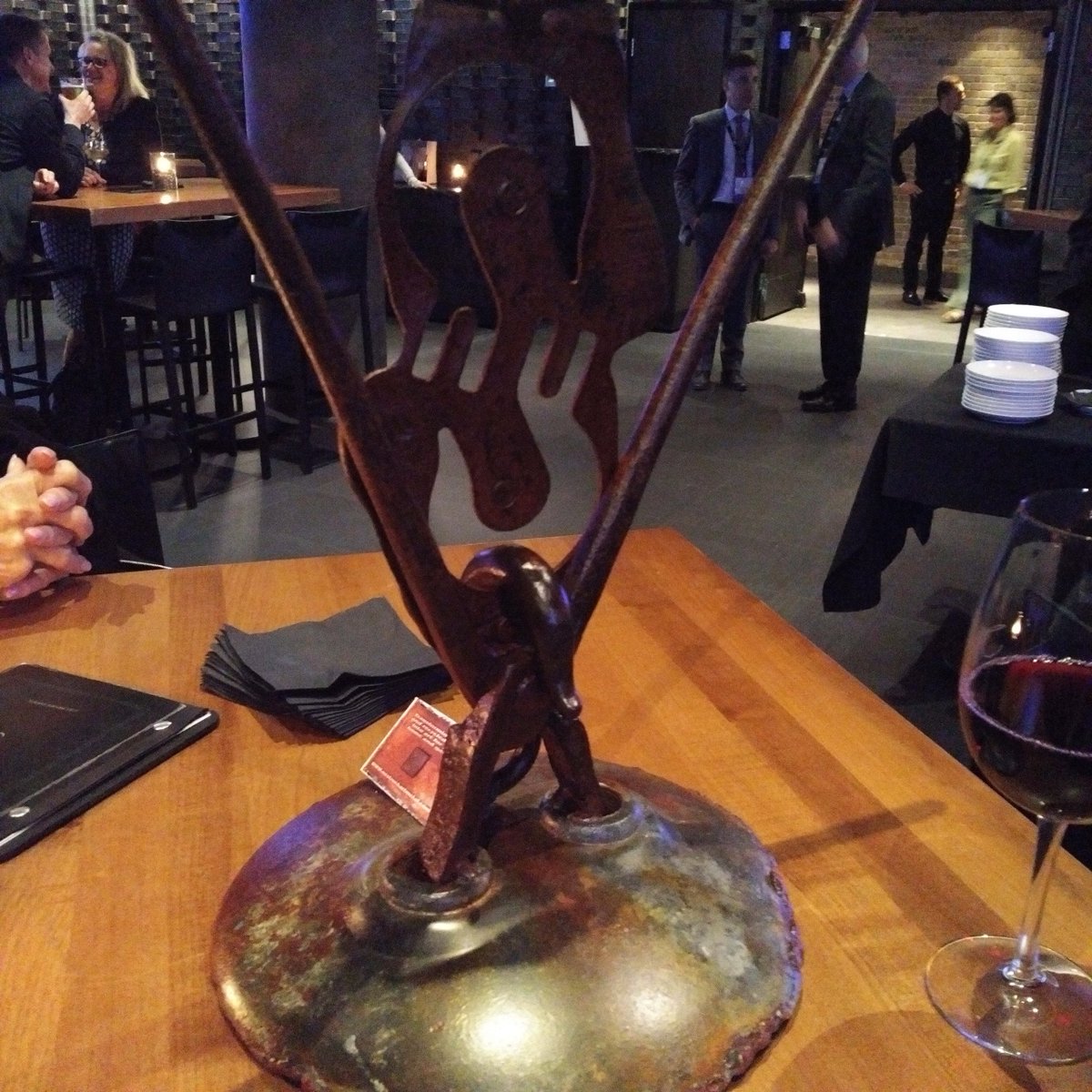 _RCCAO's tweet photo. 2/4 Durand's award up close. @Glen4ONT "delighted" he was awarded, continues to be champion for brownfields. #2017CBN #onpoli https://t.co/Ic4KLxqME3