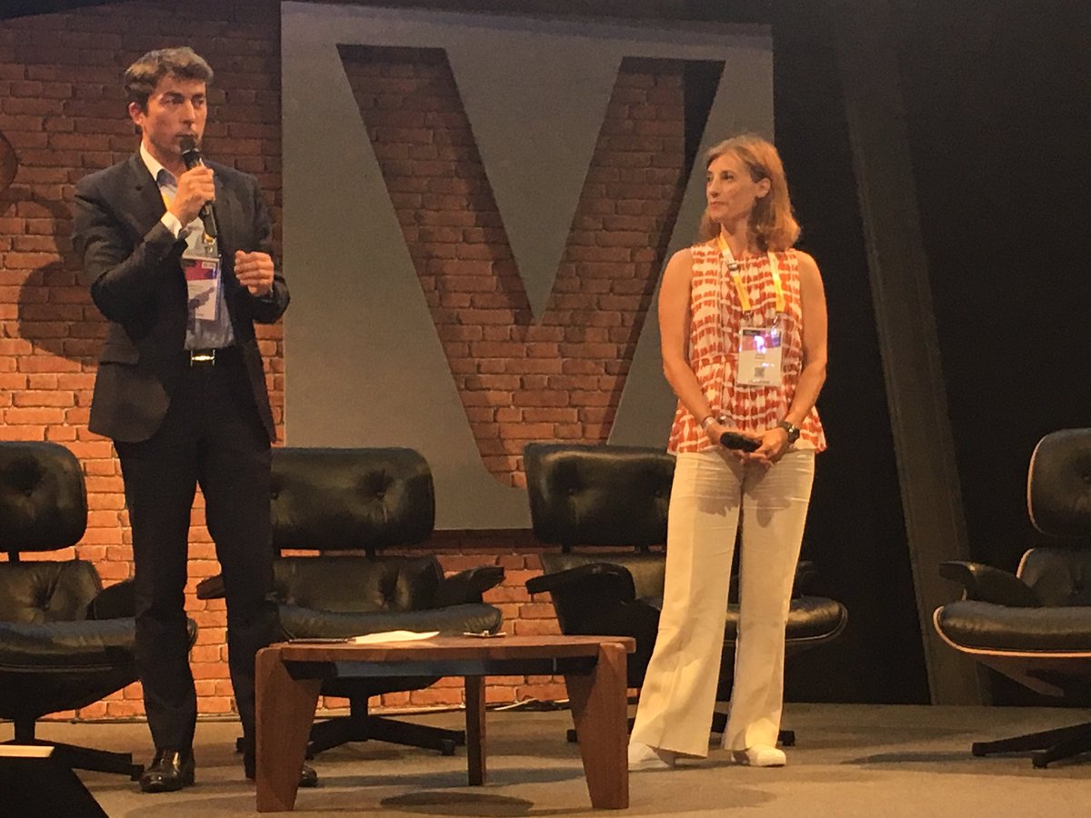 acbhec's tweet photo. @SebVanDyk and @MagaliMarcel2 , our #VivaxaStars introduce the 25h hackathon "let's work faster, smarter &amp; better" ✨@VivaTech #VIVAXA https://t.co/Re4dxCy0Gw