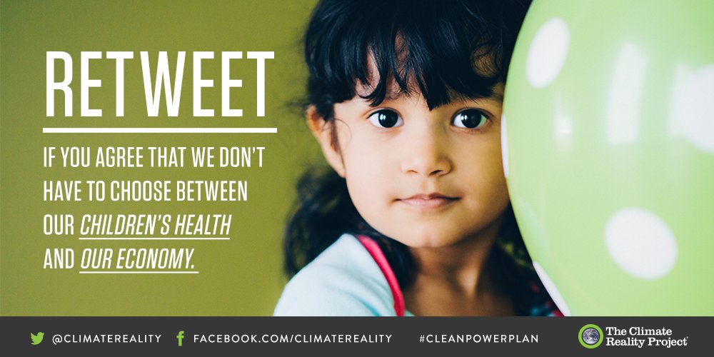The choice between our climate and our economy is a false one. Retweet if you support America’s #CleanPowerPlan.