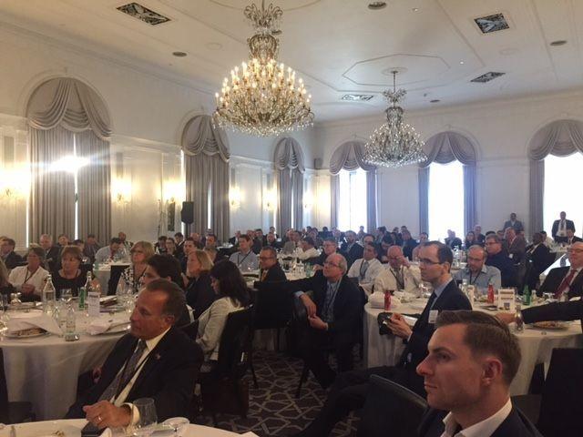 Packed house of movers and shakers in the NYC #CRE #lending world. Such an enjoyable day at <a href="/MBAofNY/">MBA of New York</a>  summit yesterday in Manhattan.