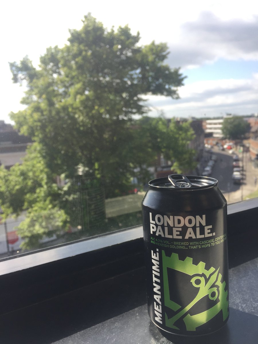 RLDPhil's tweet photo. Wish i was out in the sun, but this is definitely helping! Thanks @MeantimeBrewing https://t.co/JFK0ukJMFn
