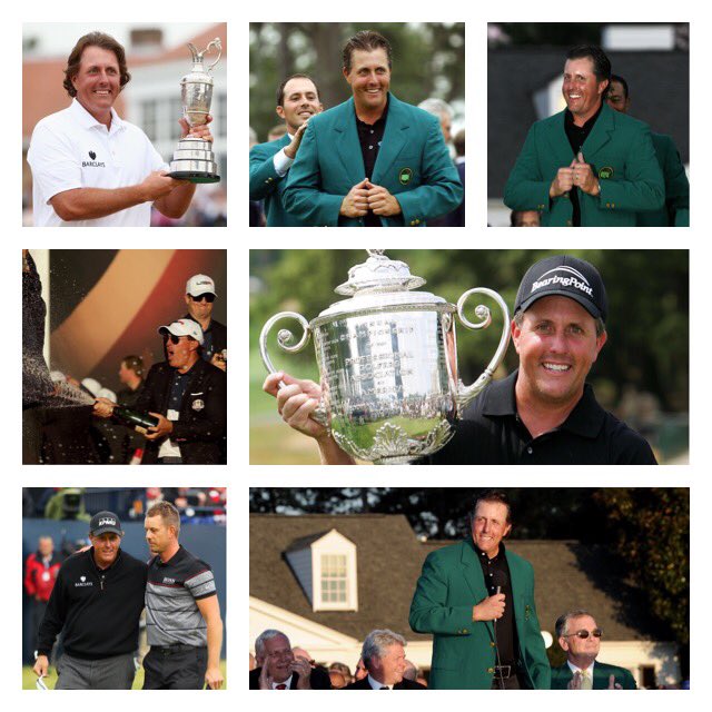 Happy 47th birthday Phil Mickelson! 