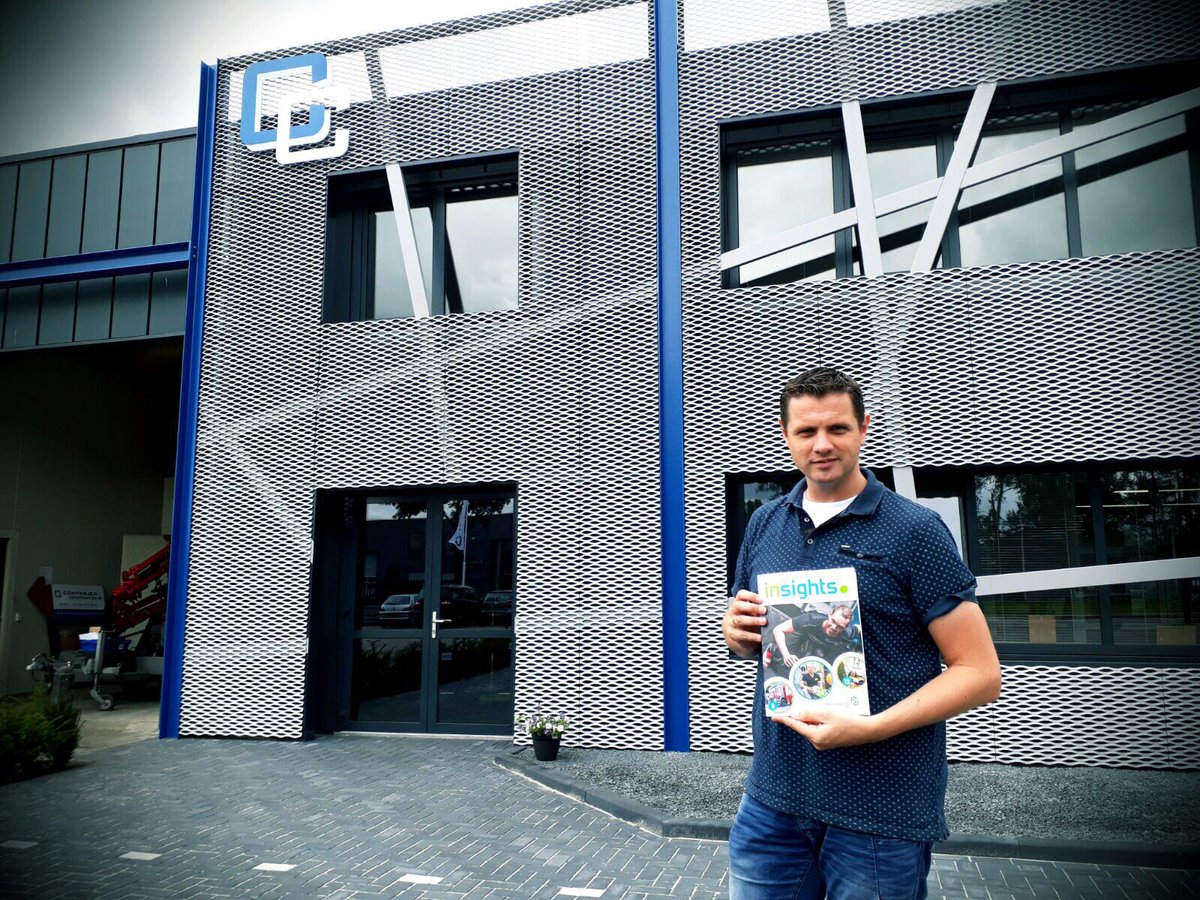 Op bezoek geweest bij <a href="/Companjen_Wezep/">Companjen Constr.</a>. Wat ziet het er goed uit hier! #nieuwegevel