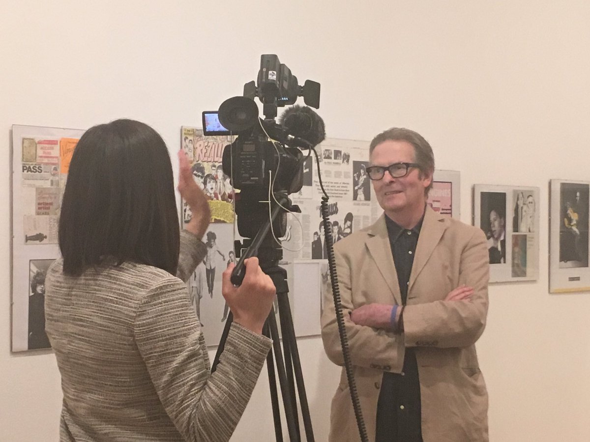 fruitmarket's tweet photo. Ian Orr from 60's Edinburgh band The Athenians talks to @STVNews about the band & pressing the first single in Edinburgh #theonlyfunintown https://t.co/ZNRvABilie