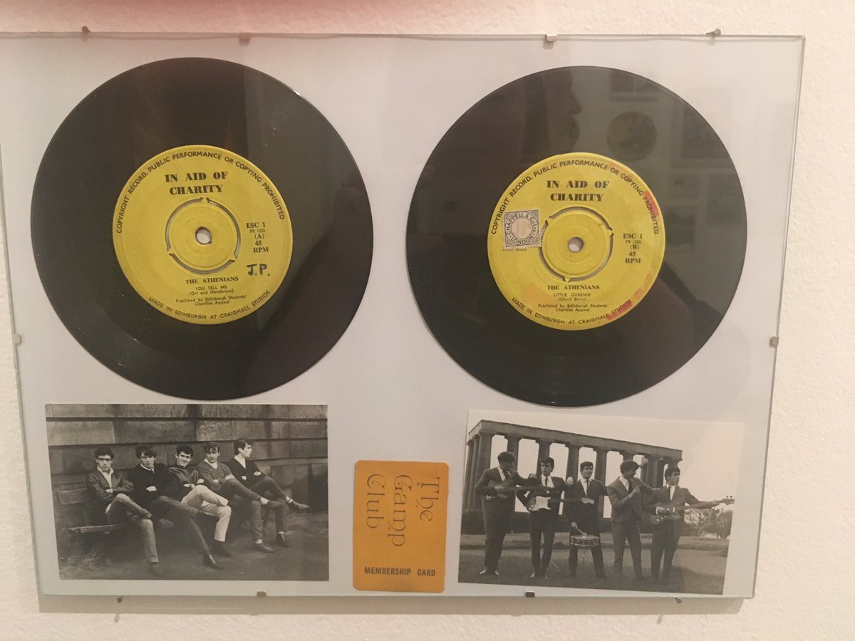 fruitmarket's tweet photo. Ian Orr from 60's Edinburgh band The Athenians talks to @STVNews about the band & pressing the first single in Edinburgh #theonlyfunintown https://t.co/ZNRvABilie