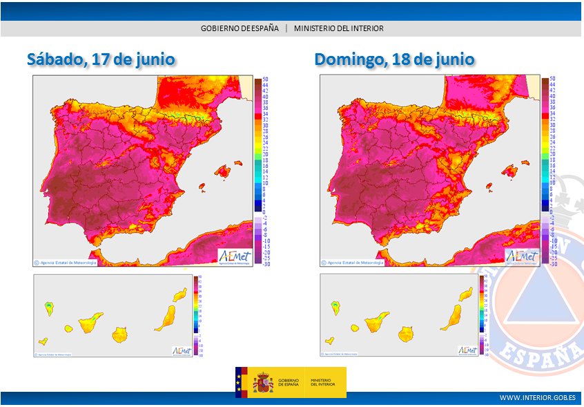 interiorgob's tweet image. ⚠️ Se mantiene #AlertaProtecciónCivil por OLA DE CALOR durante el fin de semana. +info y recomendaciones 👉🏼goo.gl/SBgc1D