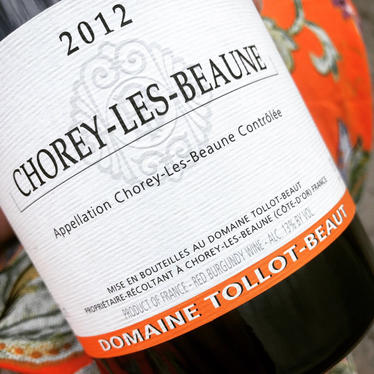 Dom Tollot-Beaut 2012 Chorey-lès-Beaune - Wine of the week jancisrobinson.com/articles/dom-t… <a href="/JancisRobinson/">Jancis Robinson</a> #tollotbeaut #choreylesbeaune