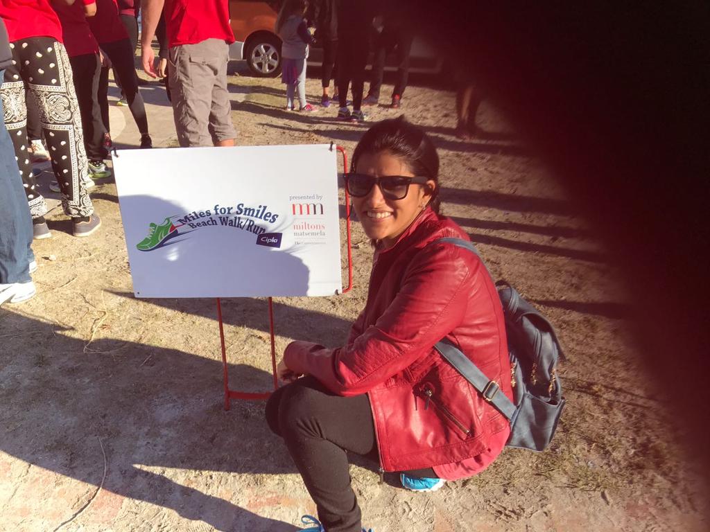 nidhigupta1305's tweet photo. #Milesforsmiles #ciplafoundationSA #YouthDay #running4acause https://t.co/MUBbVlBN9N