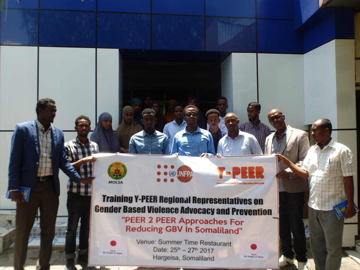 UNFPA_SOMALIA's tweet photo. Somaliland Y-Peer expanding to reach more young people with support from @MofaJapan_en - See more at:  https://t.co/8GVGfZhAzo @UNFPA_Tokyo https://t.co/RYgKjMkUXM
