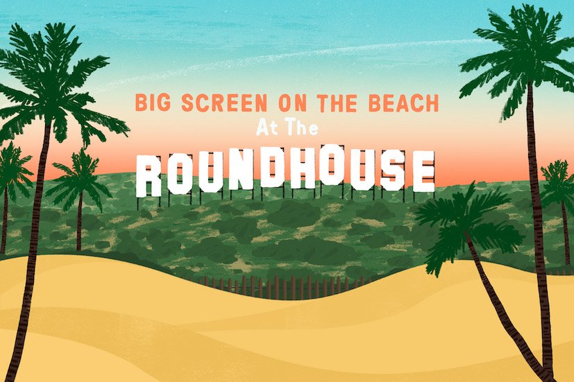RoundhouseLDN's tweet photo. Beach heads! Lots more films have been added to the bill for our outdoor cinema - take a look 👀 #BigScreenRoundhouse https://t.co/XER68K2C8D https://t.co/BARjB4iz2a