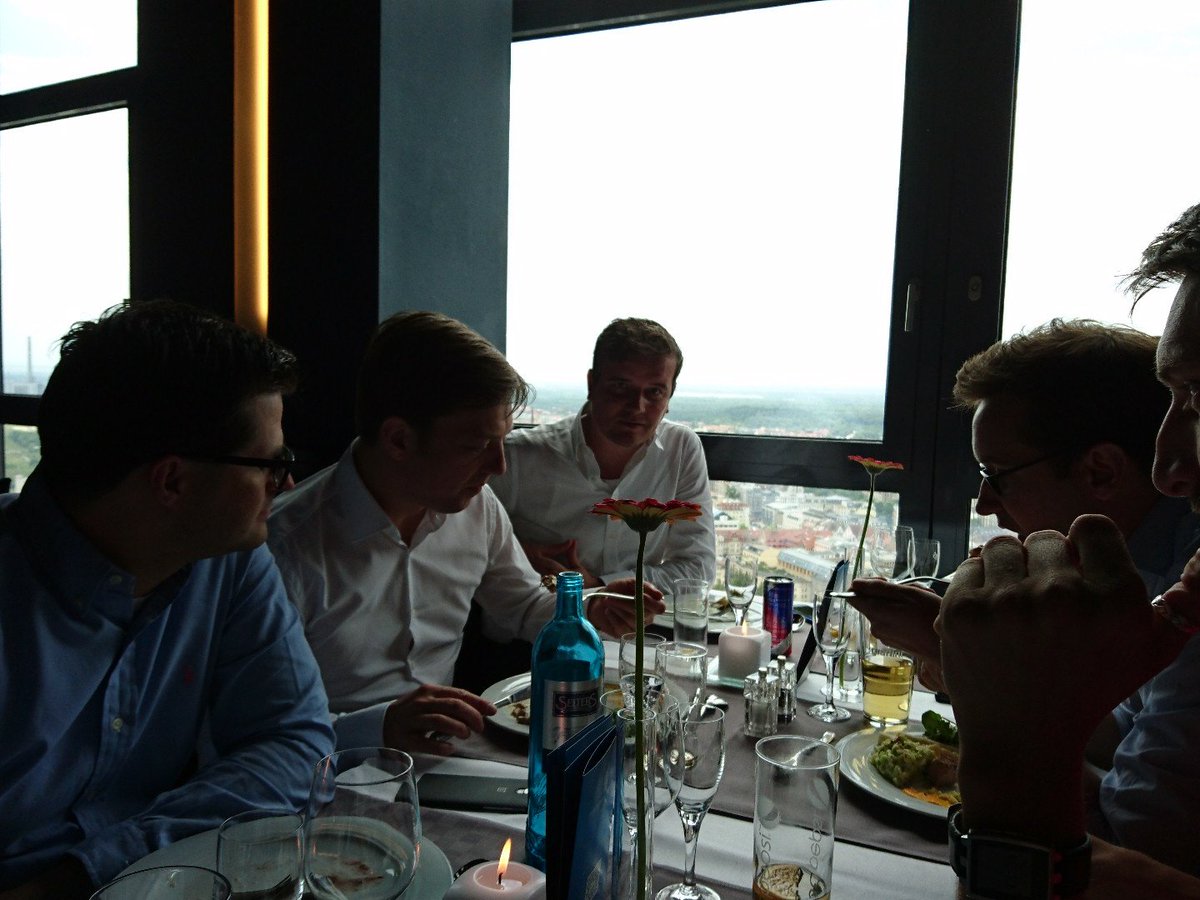 affiliate's tweet photo. Speakerdinner kurz vor dem Affiliate Stammtisch Leipzig! Gleich geht es in der Moritzbastei los #asl17 #affiliate @adseed_de https://t.co/RfbIghm3O7