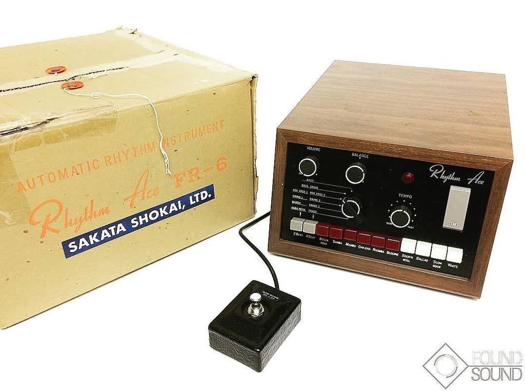 foundsound_'s tweet photo. New old stock '70s #Acetone #RhythmAce with original box 📦 
It's outrageous!
Visit https://t.co/qdPGzItS5j for de… https://t.co/sbyW8vmg7r https://t.co/E2OJWhnkoM