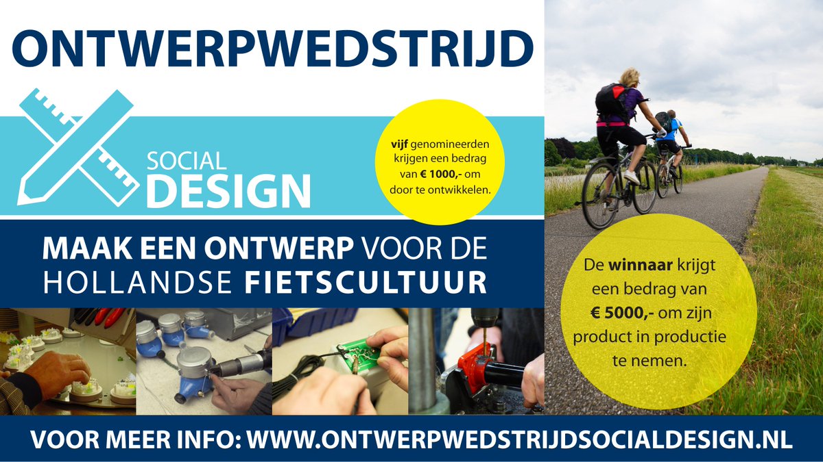 Ontwerpwedstr_'s tweet photo. Meld je vóór 1 sept. aan! De #jury, o.l.v. oud-profwielrenner @mtjallingii, zal zich buigen over alle inzendingen! https://t.co/iL5pT3dUb9 https://t.co/NPurfgaEaw