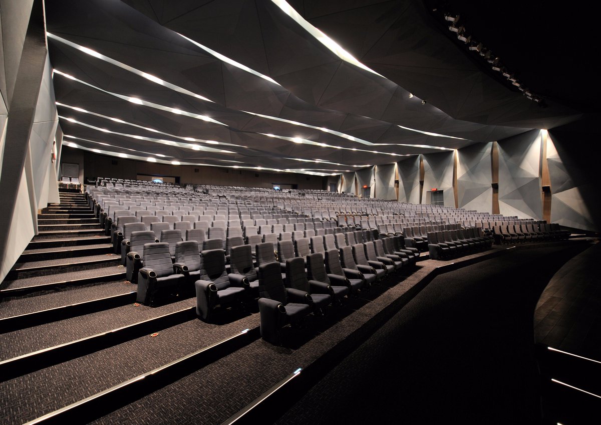 _morphogenesis's tweet photo. Chettinad Health City Auditorium – singular material used to create #acoustic, #lighting &amp; #environmental performance. 
#Morpho20 #monograph https://t.co/uh14RisnFg