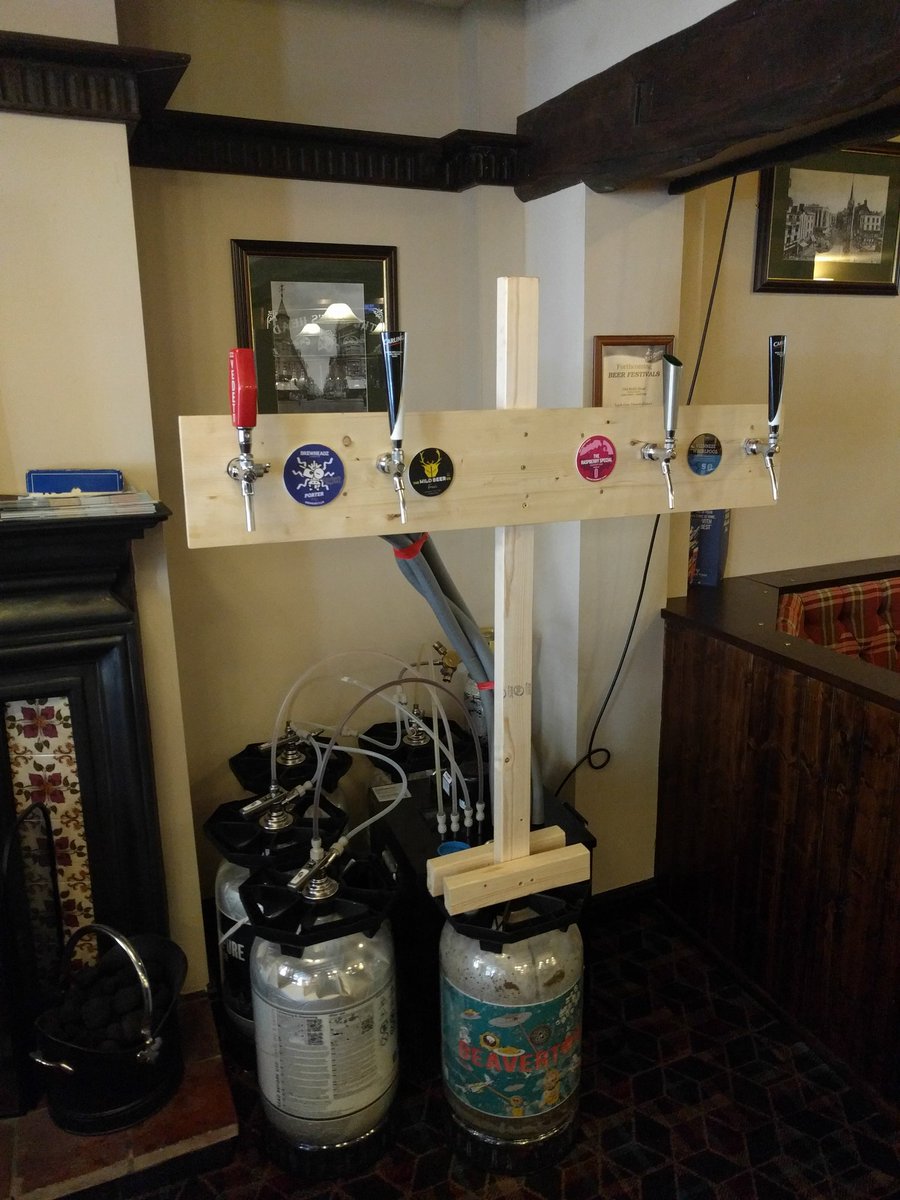 wheeltapperbar's tweet photo. Pop up craft bar is ready to go. 8 craft beers available all weekend! #kingscraft #leicesterbeer #evilkeg #festival https://t.co/a1vyR9Xjhd