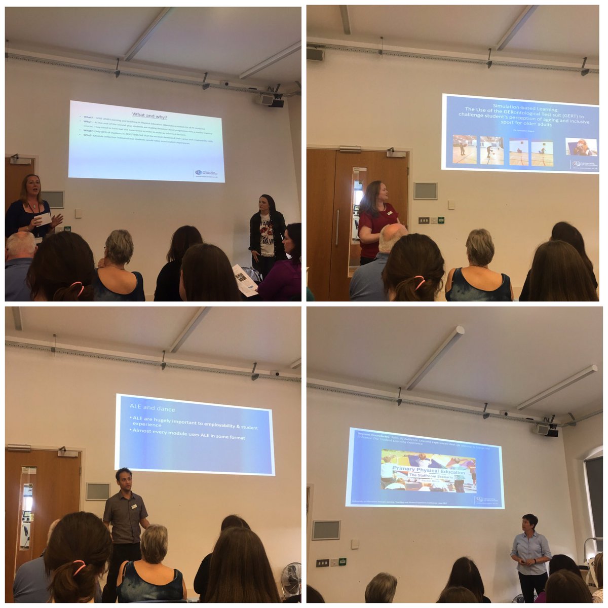 Insightful presentations from @UniWorcISES staff on 'Authentic Learning' within modules #beyondboundariesconf #studentexperiences