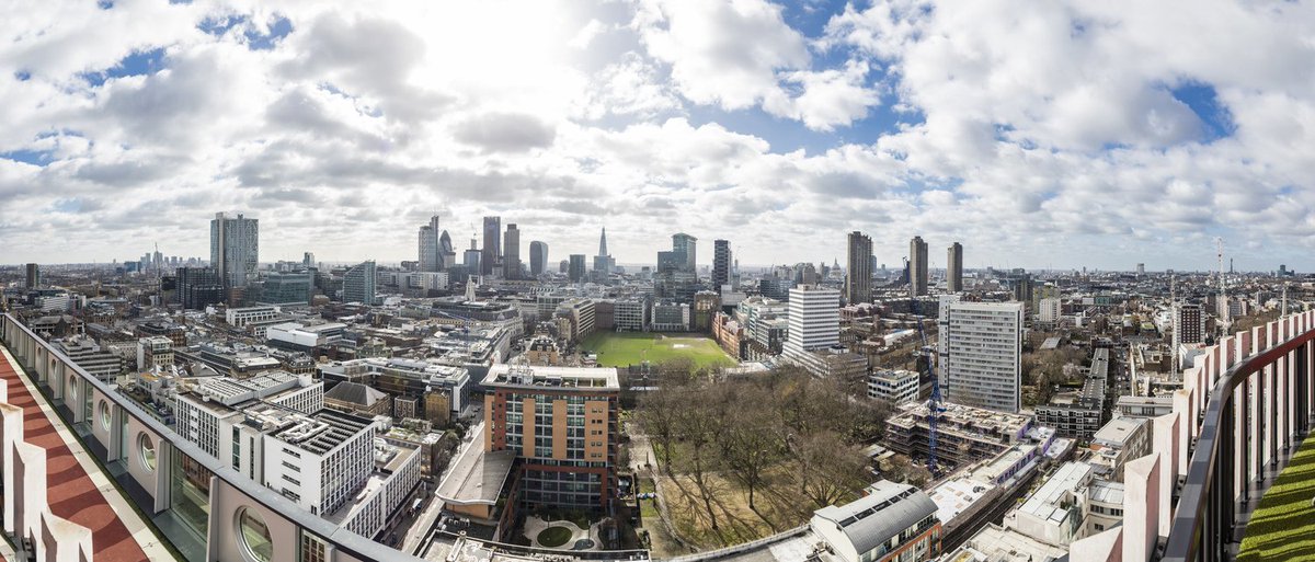 Fabulous views from the top of White Collar Factory....