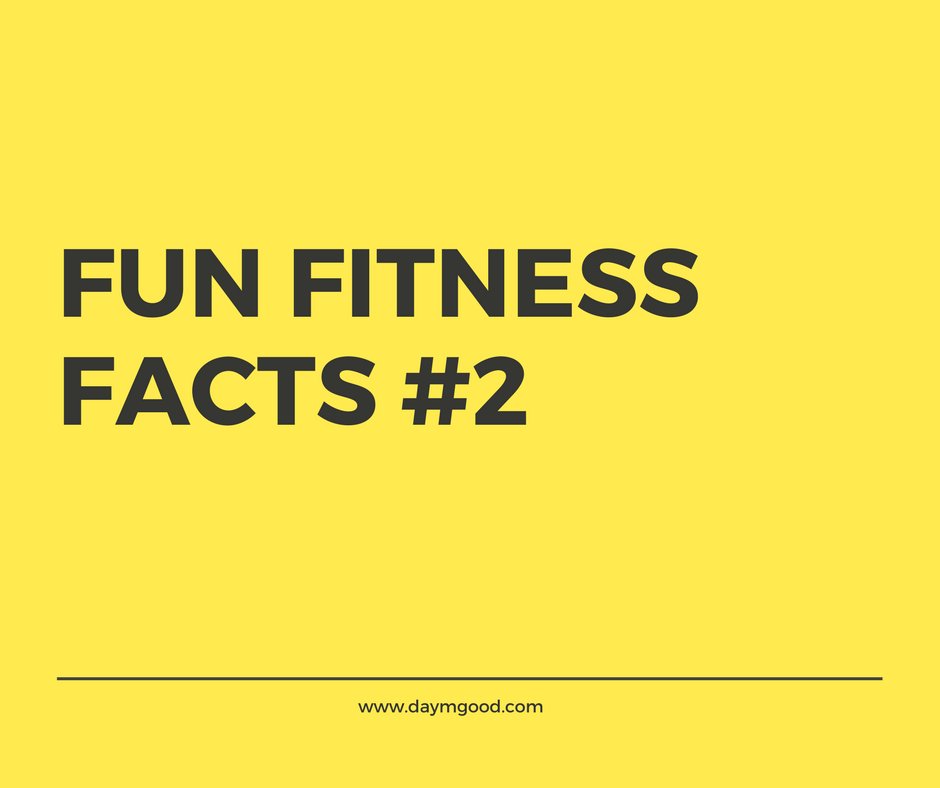 DaymGood's tweet photo. Check out our next instalment in our #FunFacts series here >> https://t.co/ANE6RTQhds #Daymgood #Fitness #FitnessFacts #Exercise #Blog https://t.co/1FKXMixMAm