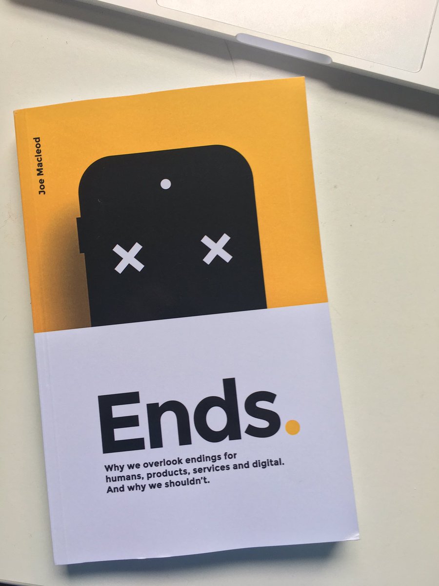KirstyLPoole's tweet photo. Just arrived today! Looking forward to reading Ends. by @mrmacleod #closureexperiences https://t.co/TJXZ8s90e3