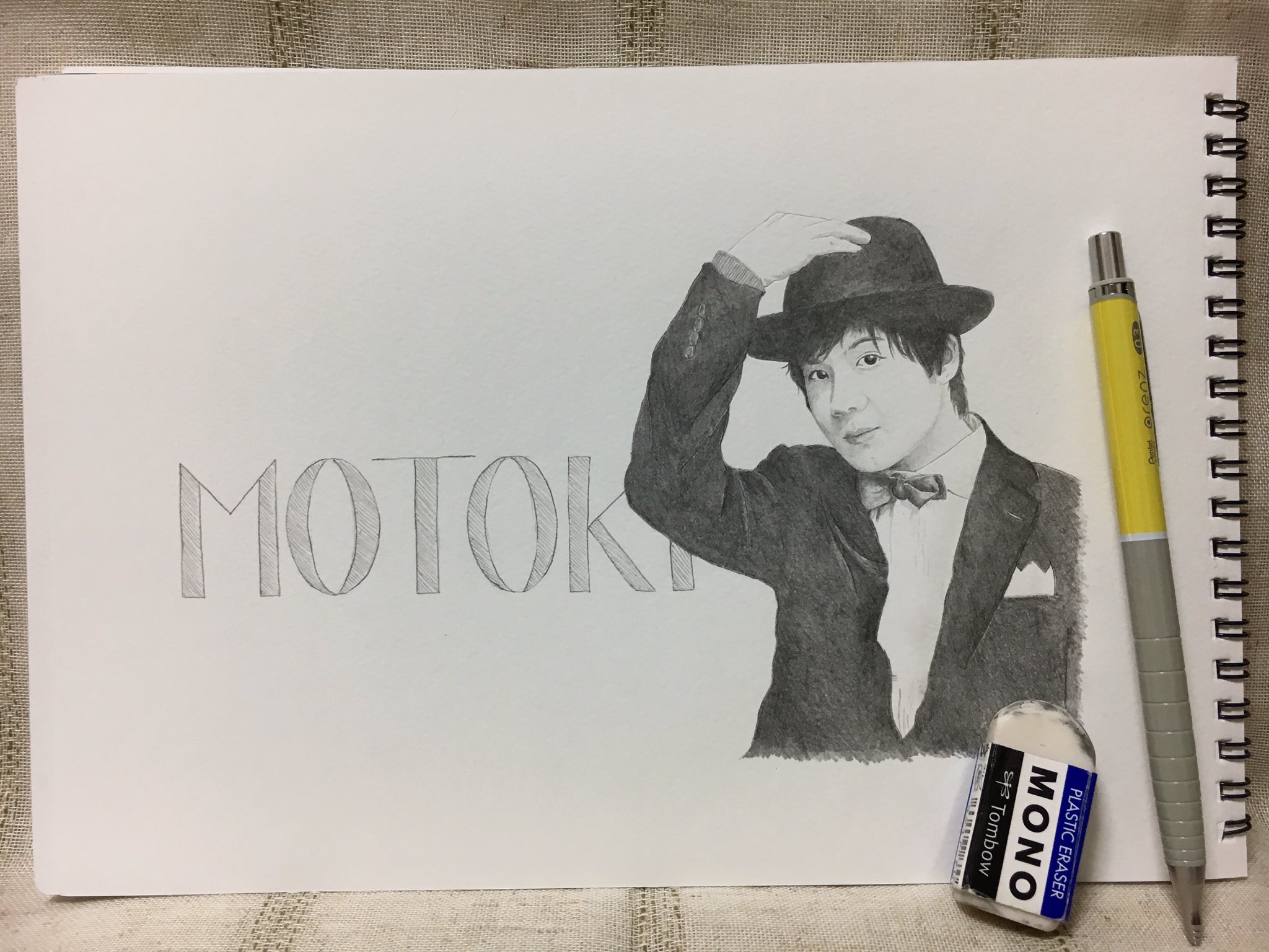 フィッシャーズ モトキ 絵 イラストメイキング】フィッシャーズ「モトキ」さん。TCG風