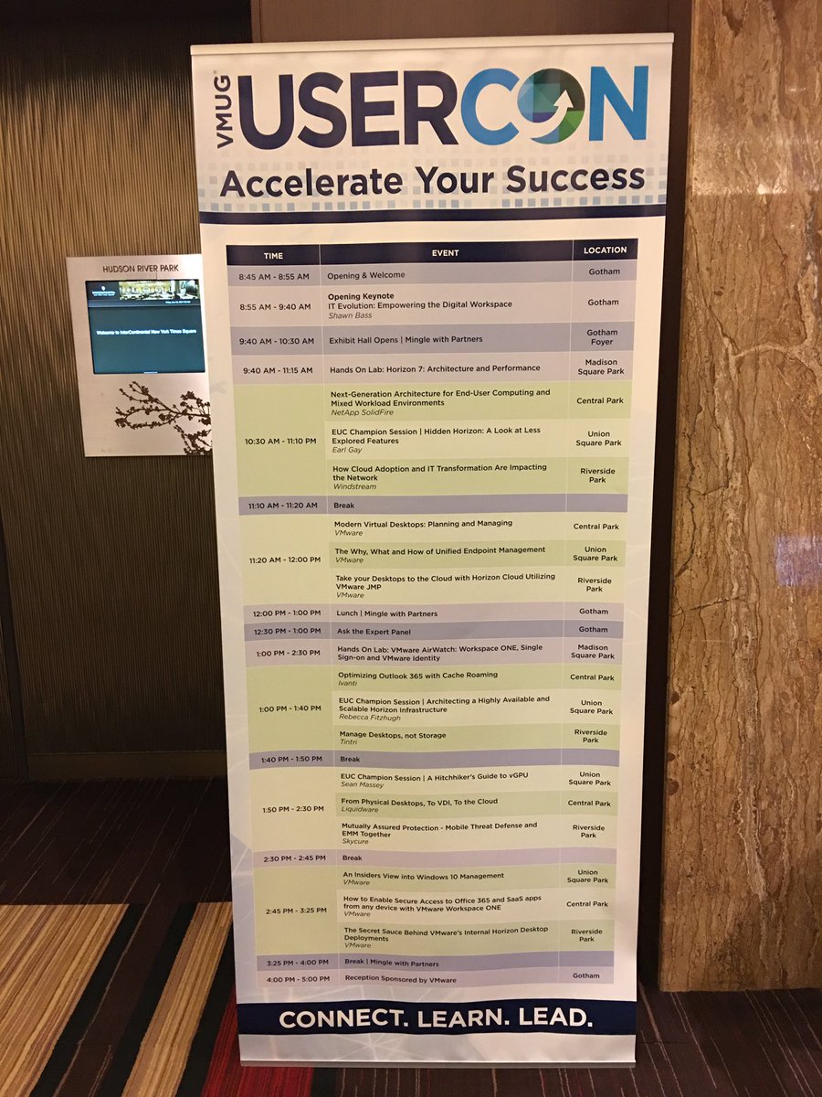keithnorbie's tweet photo. This! #VMUGExplore today. The follow on to the original #EUCDay #MNVMUG @NetApp proudly front and center supporting. #VDIKungFu https://t.co/6A9MM2uJkw