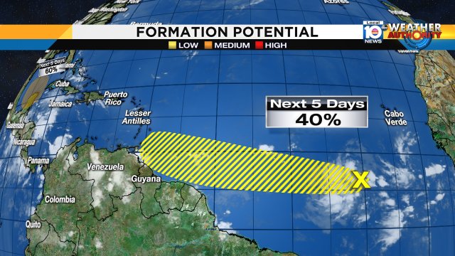 Here is the latest from the NHC about the Tropical Wave in the eastern Atlantic. Watch Meteorologist Julie Durda https://t.co/wCWotynLrl