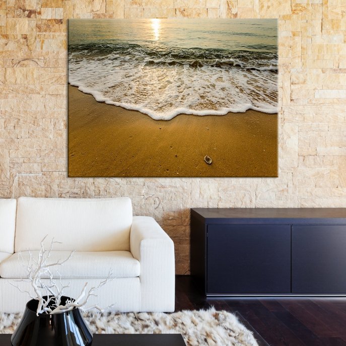MyGreatCanvas's tweet photo. Large Wall Art Canvas Sunset on Beach Print https://t.co/GM1QGtLP0o