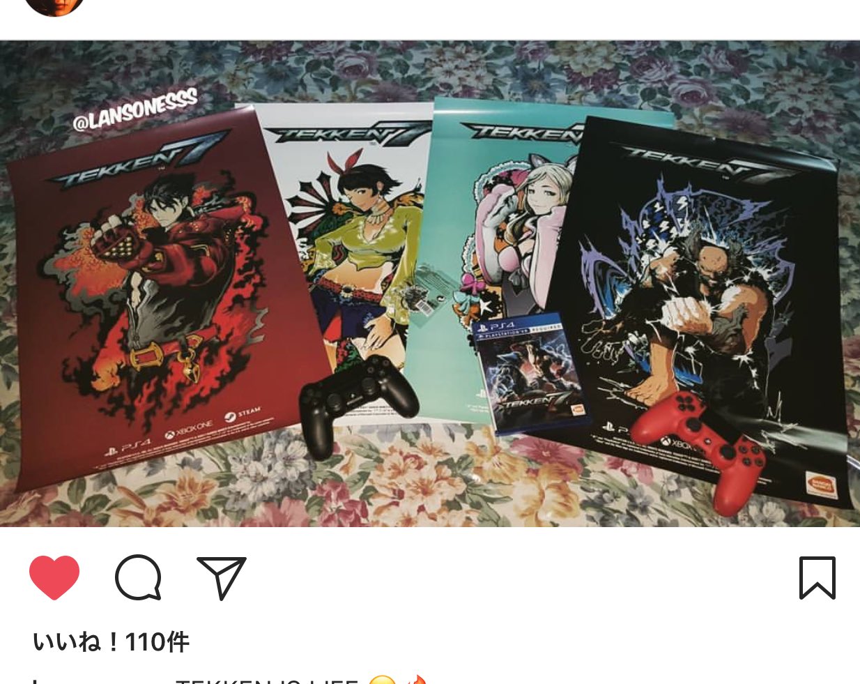 Jbstyle Instagramにて海外の鉄拳シリーズファンから自分が描いたパネルを使用した公式グッズを色々見せてもらえ嬉しいっす 国によって初回限定パッケージに一美が使われてたり 出来る事なら実際に店頭で見たいっ Tekken7 鉄拳7 T