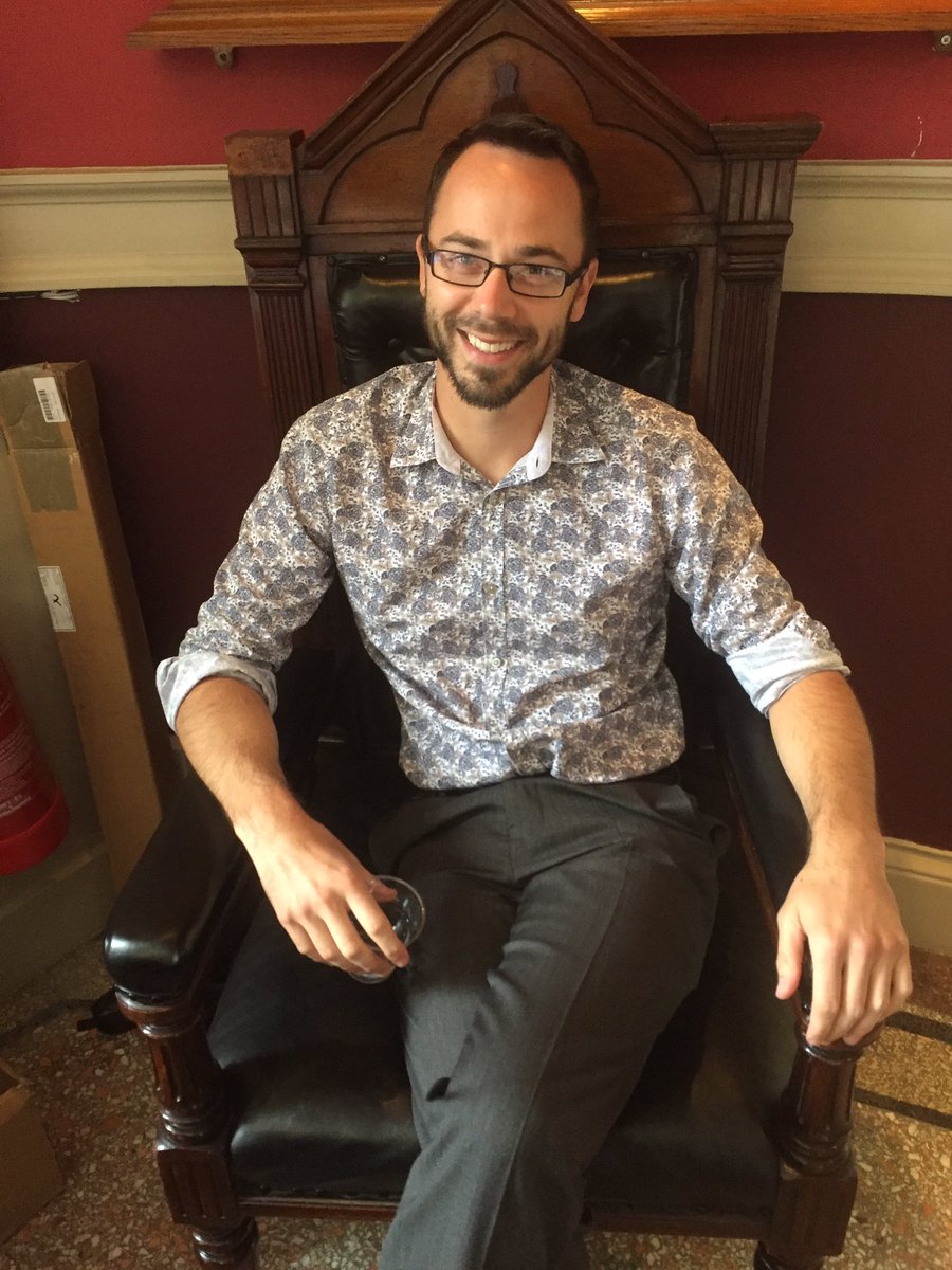 ProfRHuxtable's tweet photo. The shirts & seats of @hoopercarwyn: a retrospective #IME2017 https://t.co/o5zz1ofOCO