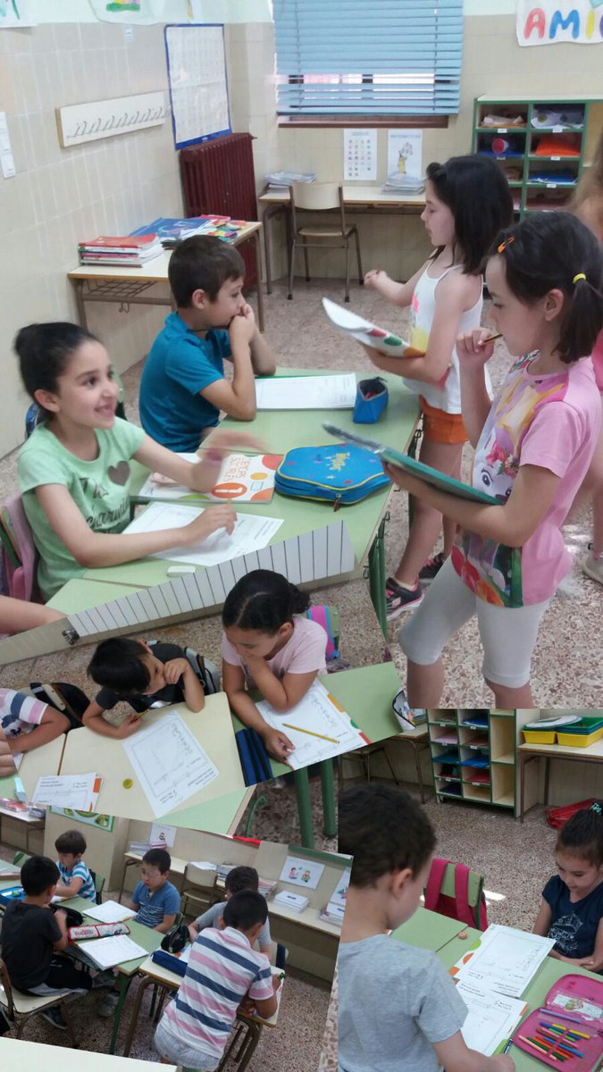 CeipPicavea's tweet image. Los alumnos de 1° Primaria se convierten en periodistas y entrevistan a sus compañeros en inglés sobre sus hobbies. #CommunicativeCompetence