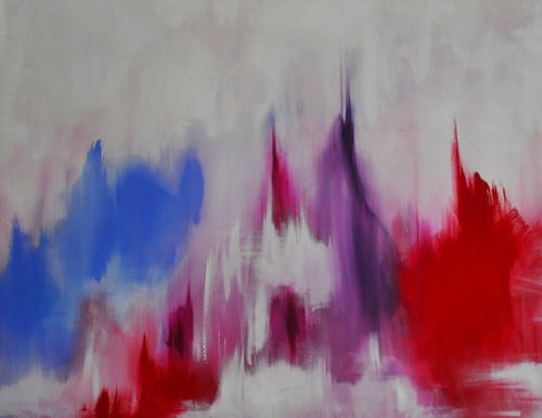 Exploring the art of Lyda de Aguiar and her incredible use of color &amp; movement themelangerie.com/everything/201… #artistinterview #artist #modernart