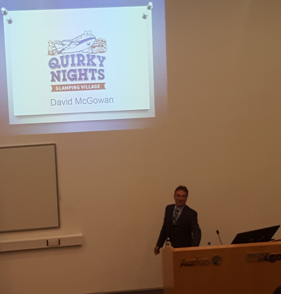 johnlcarty's tweet photo. #PlaneSailing with David McGowan @THRIC2017ITS @itsligo #THRIC2017ITS #quirky #night #glamping #sligo #tourism #hospitality #research https://t.co/Rx8XEzHwWS