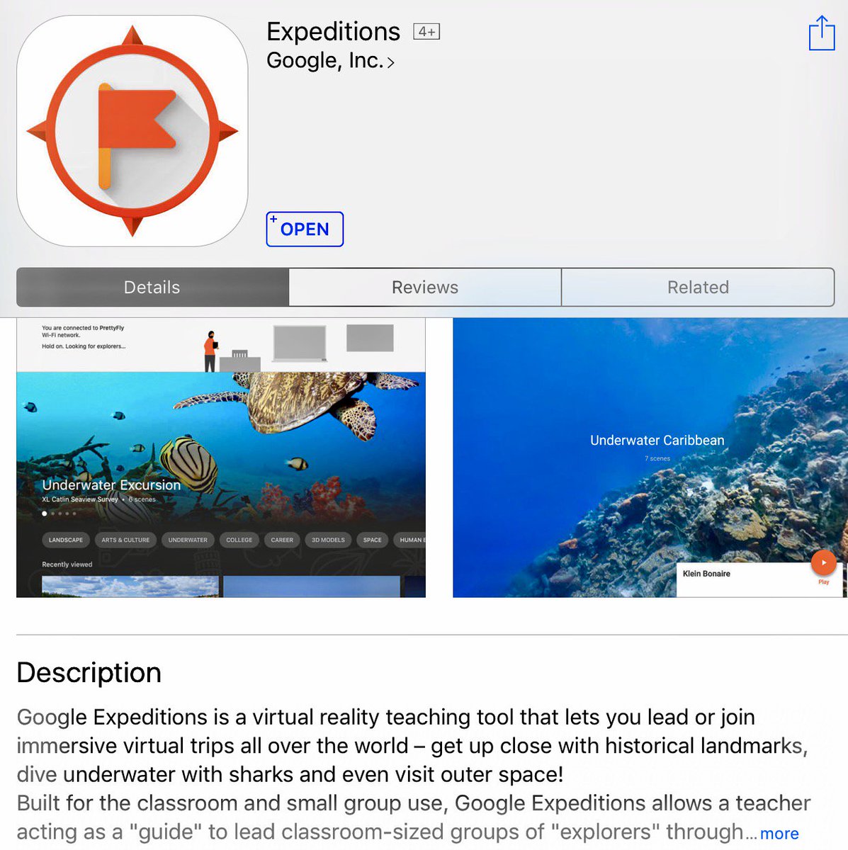 vikkiliogier's tweet photo. Inspired by Louis Kyriakides from Barnet and Southgate college Looking forward to exploring google expeditions;) #DigitalEFC https://t.co/NRsBmnt1lv