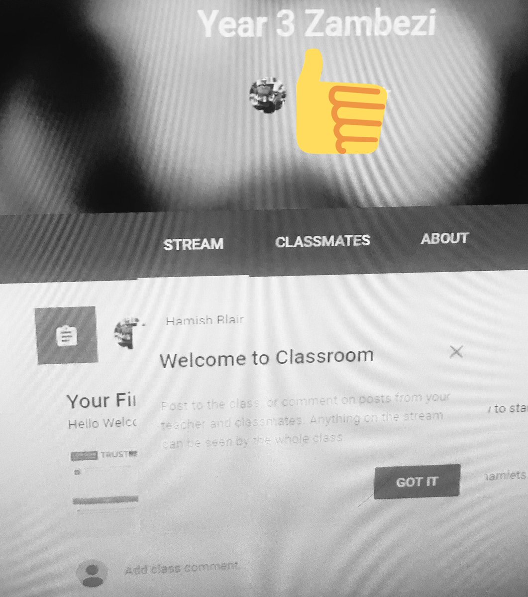 BradleyDardis's tweet photo. Excited to help Y3 log on to @GoogleForEdu #classroom for the 1st time The chn ❤️ their first quiz using #goggleforms #gafe #GoogleEdu https://t.co/AzrvIHA0Au