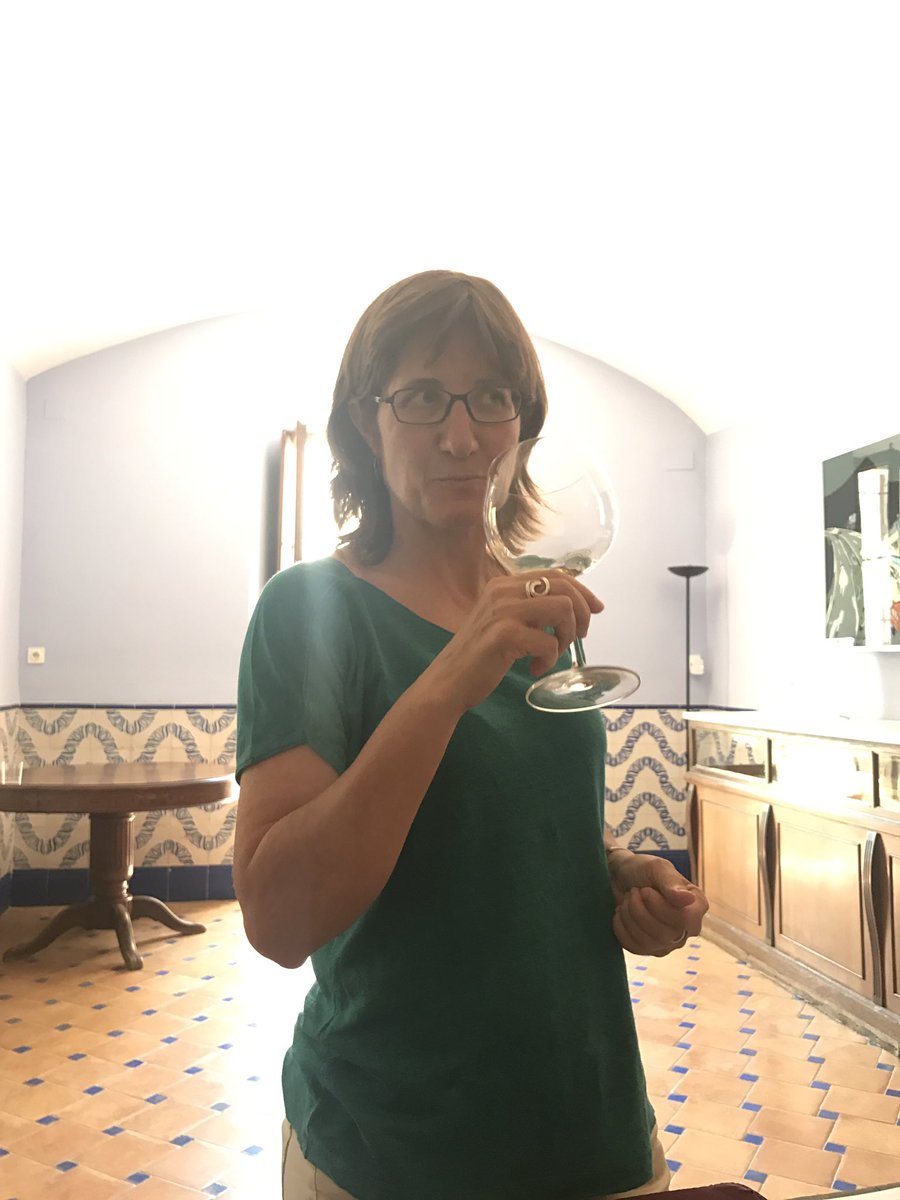 undiaunvi's tweet photo. Què s'amaga dins d'aquesta copa? 😱 Xarel•lo Pairal 1999 @RafolsdelsCaus ! #jocdevins #undiaunvi #agendadevins2018 #larosamola https://t.co/JDEHvyxET0