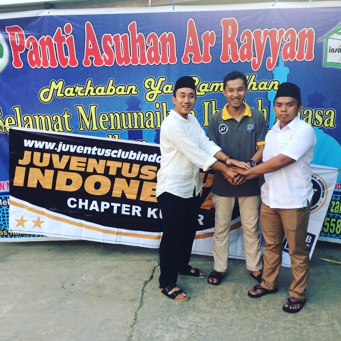 JCI_Kukar's tweet photo. Alhamdulillah....
#JCIKukar
#Juventini
#FinoAllaFine
#PantiAsuhan
#ARRAYYAN
#KUKAR
#TENGGARONG
#RamadhanBerbagi https://t.co/X4oFdLj0v9