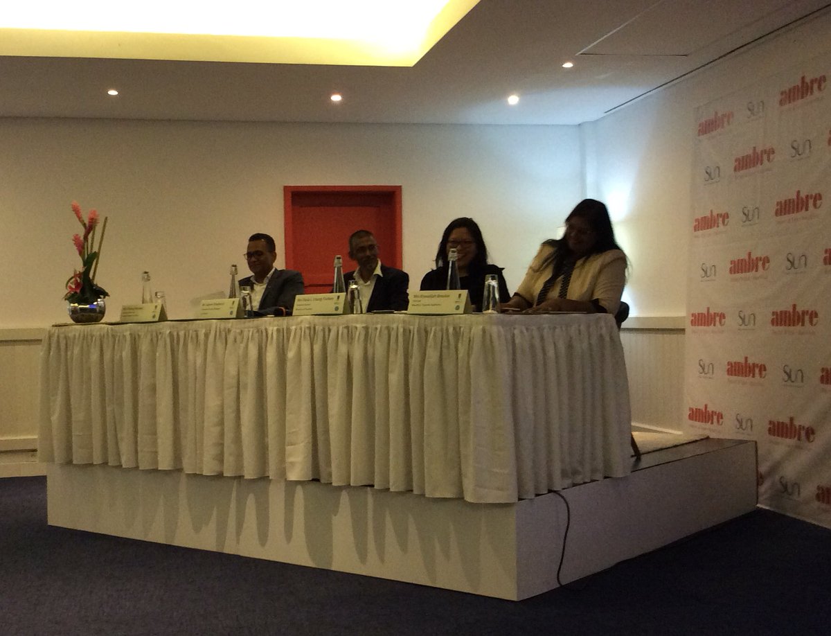 gabcatmcg's tweet photo. Meet our great panel on #sustainabletourism practices #Mauritius #BESTEN2017 https://t.co/uXIgYlBogV