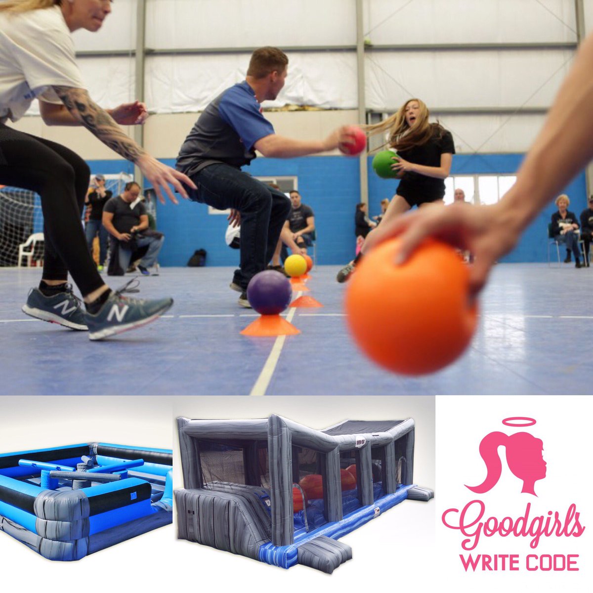 VernonGriffith4's tweet photo. LAST DAY TO SIGN UP YOUR 6 PERSON DODGEBALL TEAM UP OR DONATE!! ALL Proceeds go to local non-profit @GGWriteCode LINK in Bio! #DodgeforSTEM https://t.co/K5PXdUyyXu