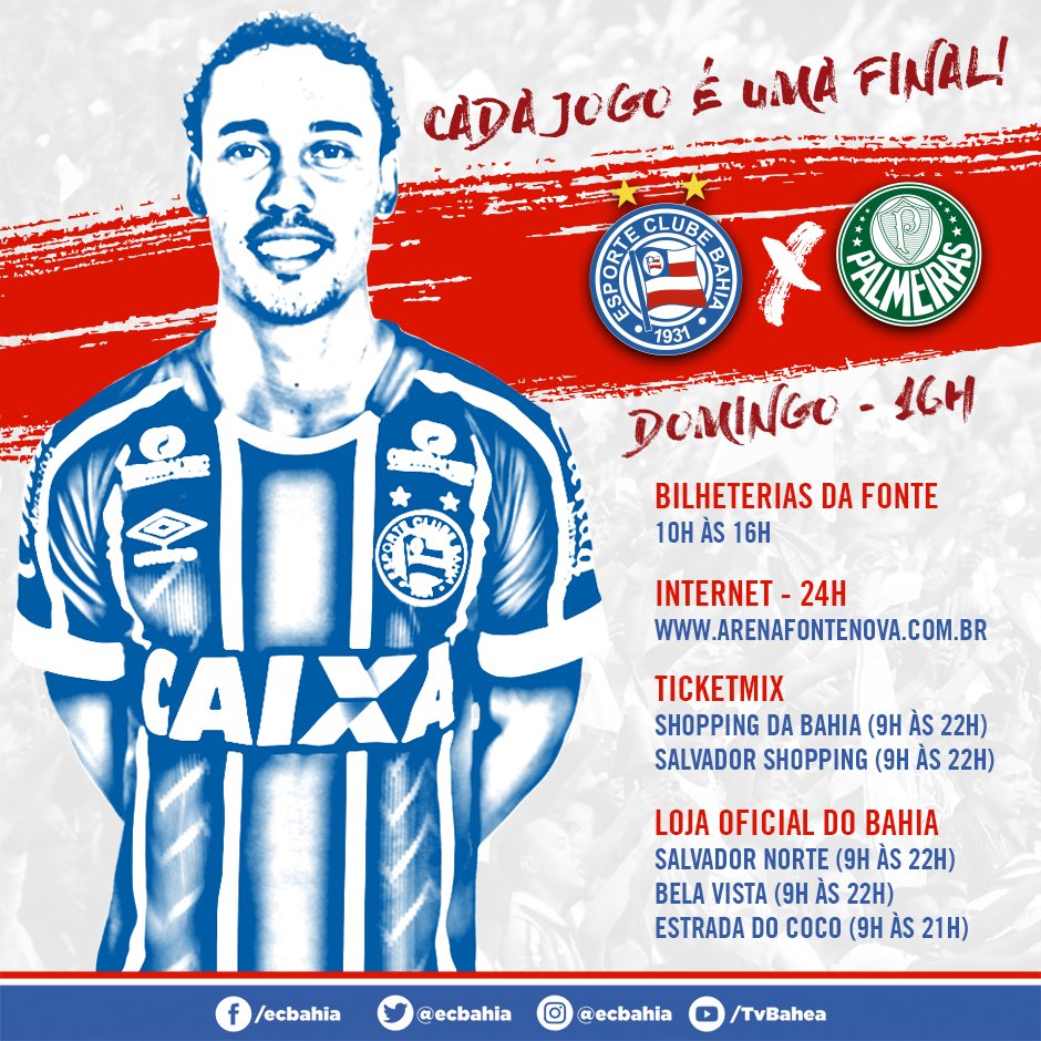 ecbahia's tweet photo. 🔥🔥🔥Bora voltar a lotar a Fonte? As bilheterias abrem hoje! Saiba toda a programação em https://t.co/LkGBa0yKpu #BBMP https://t.co/YCLN4o7C9d