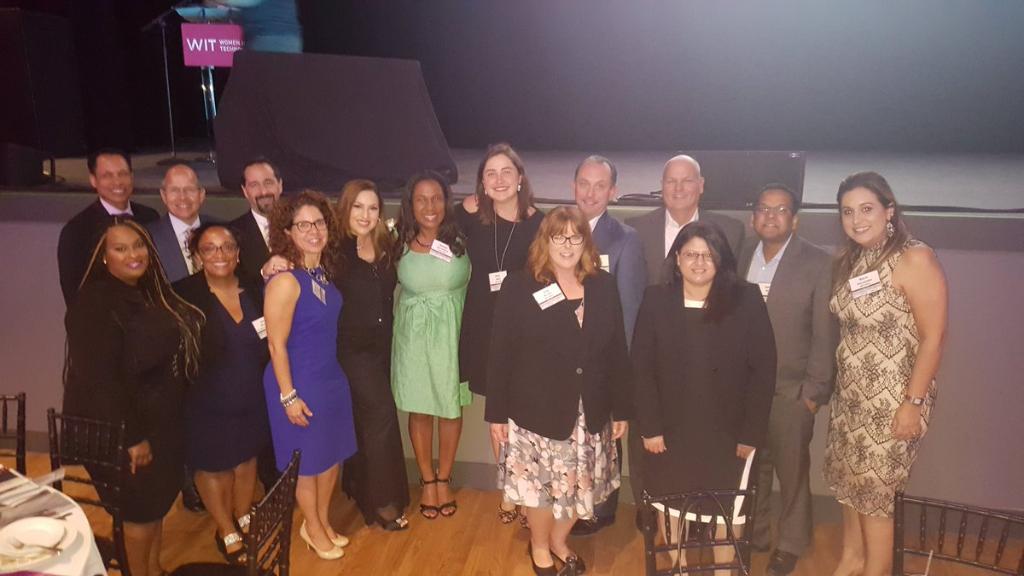 NTT_DATA_NA's tweet photo. RT @AnkicaMarCom Great job to the entire #NTTDATAServices team and @Mona_Charif for a successful #witconnect2017 last night! https://t.co/Y1GvfErDQL