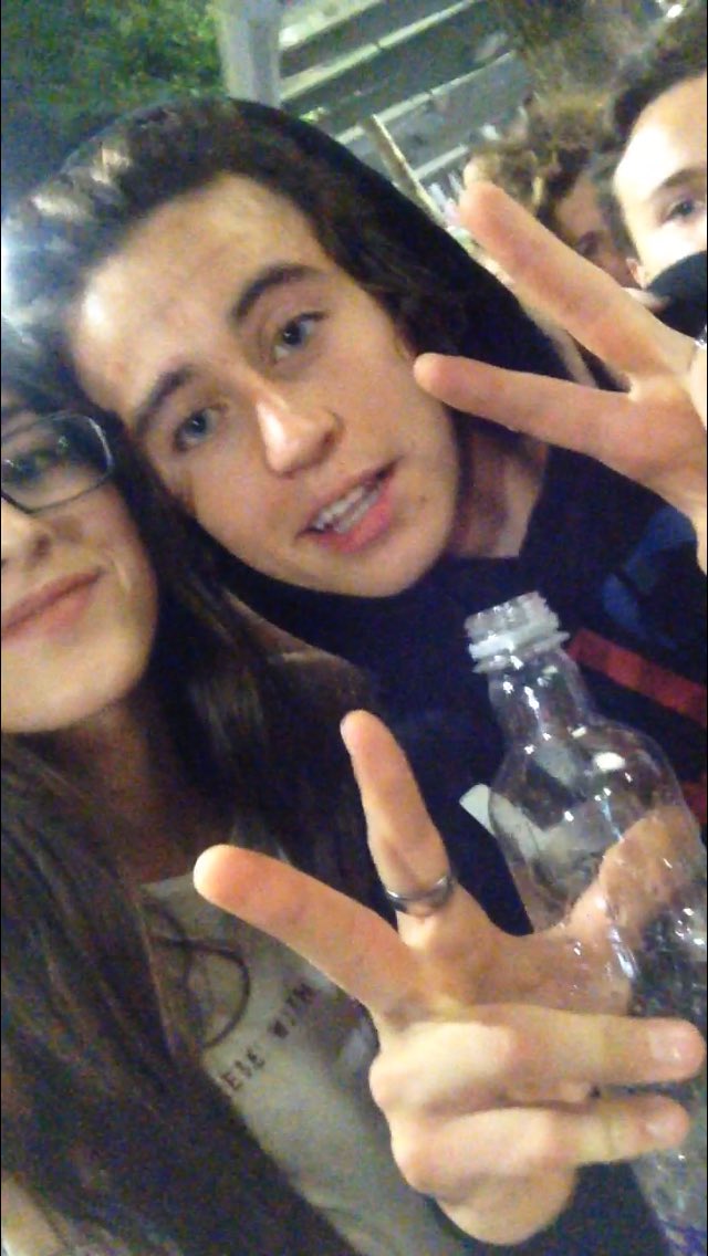 marikajx's tweet photo. @Nashgrier finally I met you, I can't believe it❣ thank you so much❤️ TI AMO🇮🇹 https://t.co/gb8MhHMP3U