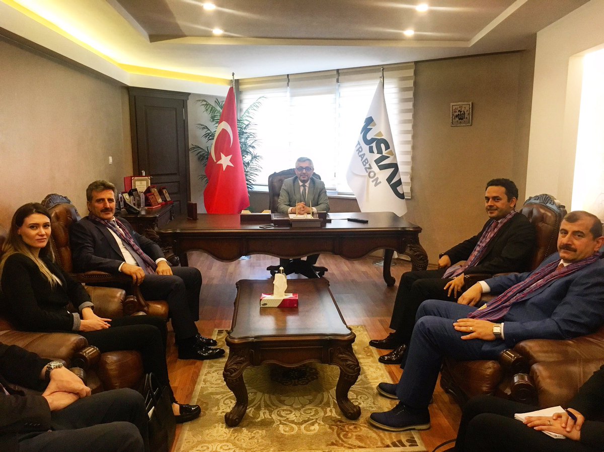 MÜSİAD Trabzon Başkanı Ali KAAN ve ekibi ile tanıtım ve bilgilendirme toplantısı yapılmıştır. <a href="/senocak35/">Abdurrahim ŞENOCAK</a>