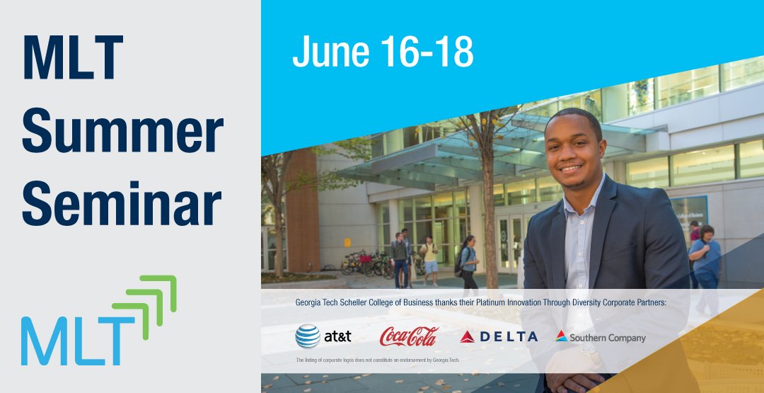 I am so excited to welcome and meet this year's MLT Fellows, the <a href="/MLTOrg/">Management Leadership for Tomorrow</a> team and partners. Enjoy Scheller College! #SchellerMLT #MBABound