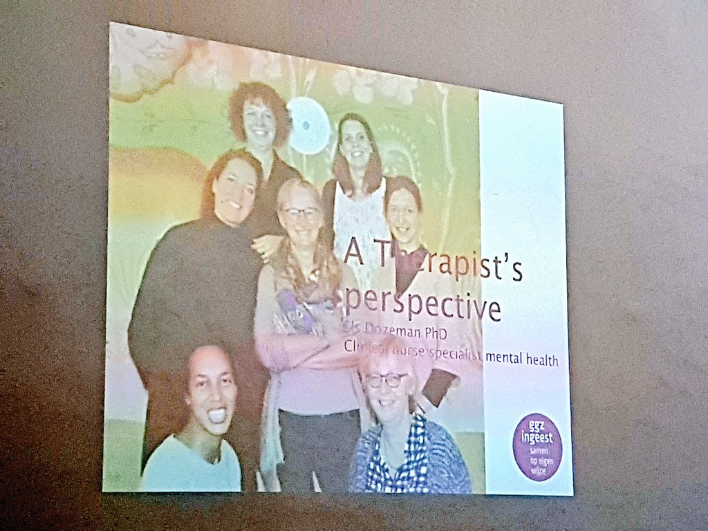 A therapist's perspective on blended treatment for depression. Interesting experiences from <a href="/drDooz/">els dozeman</a>  at the #ecompared final meeting