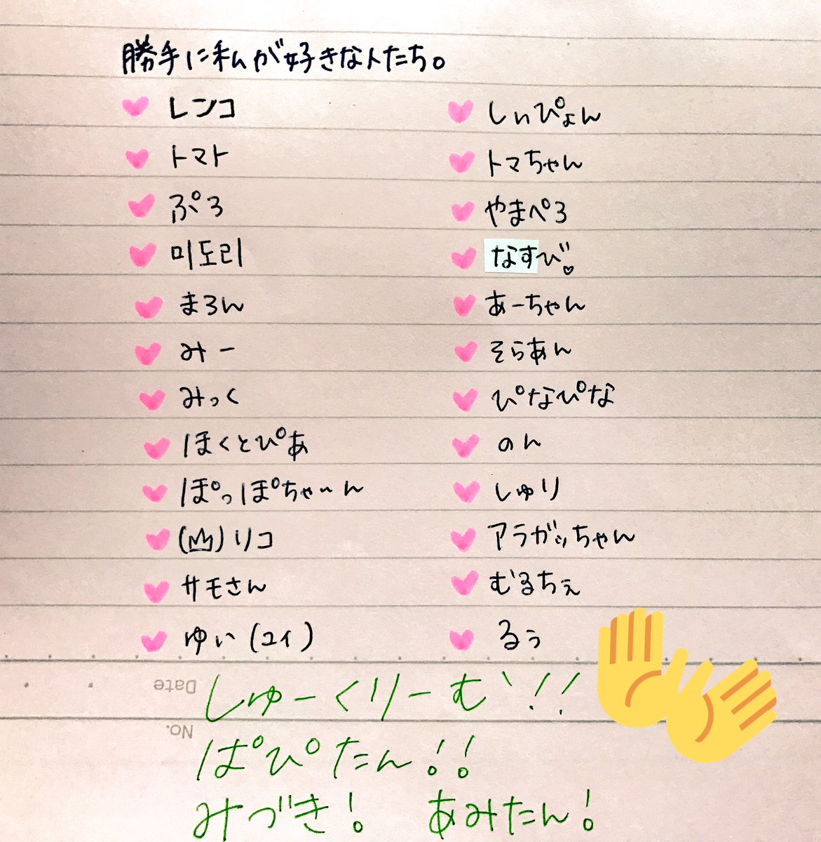 j__u__r__i__615's tweet photo. #勝手に私が好きな人達 

大好きなんです。
ここに載らなかった好きな人もいます https://t.co/iQqvhr2Abi