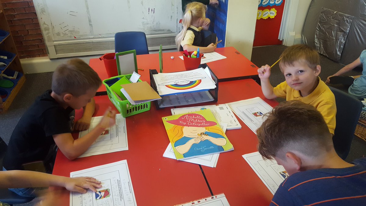 Inferring from a book cover in Guided Reading today (Year 1/2) 🐛📚 #arabellamillerstinycaterpillar #guidedreading